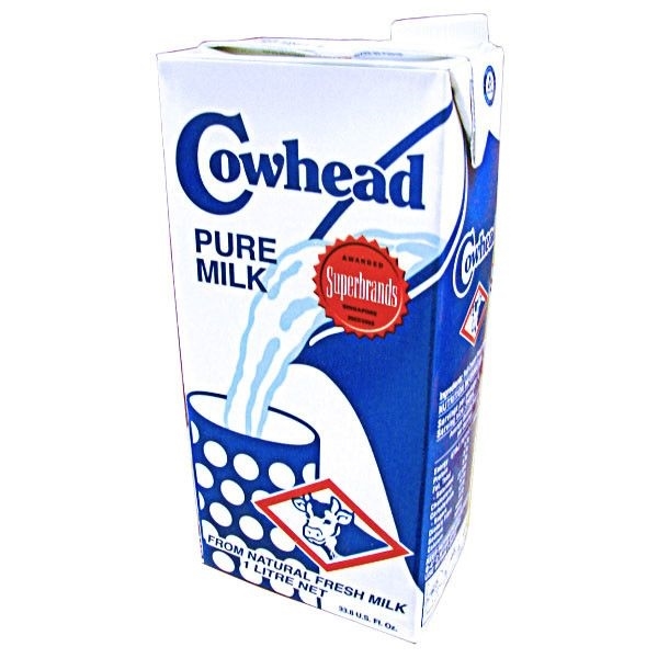 Cowhead Whole Milk 1L